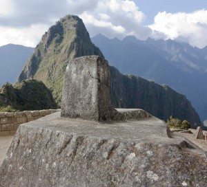 Intiwatana Stone at Machu Picchu